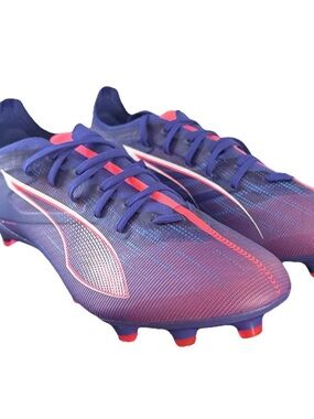 Puma Blue and Pink Gradient Soccer Cleats